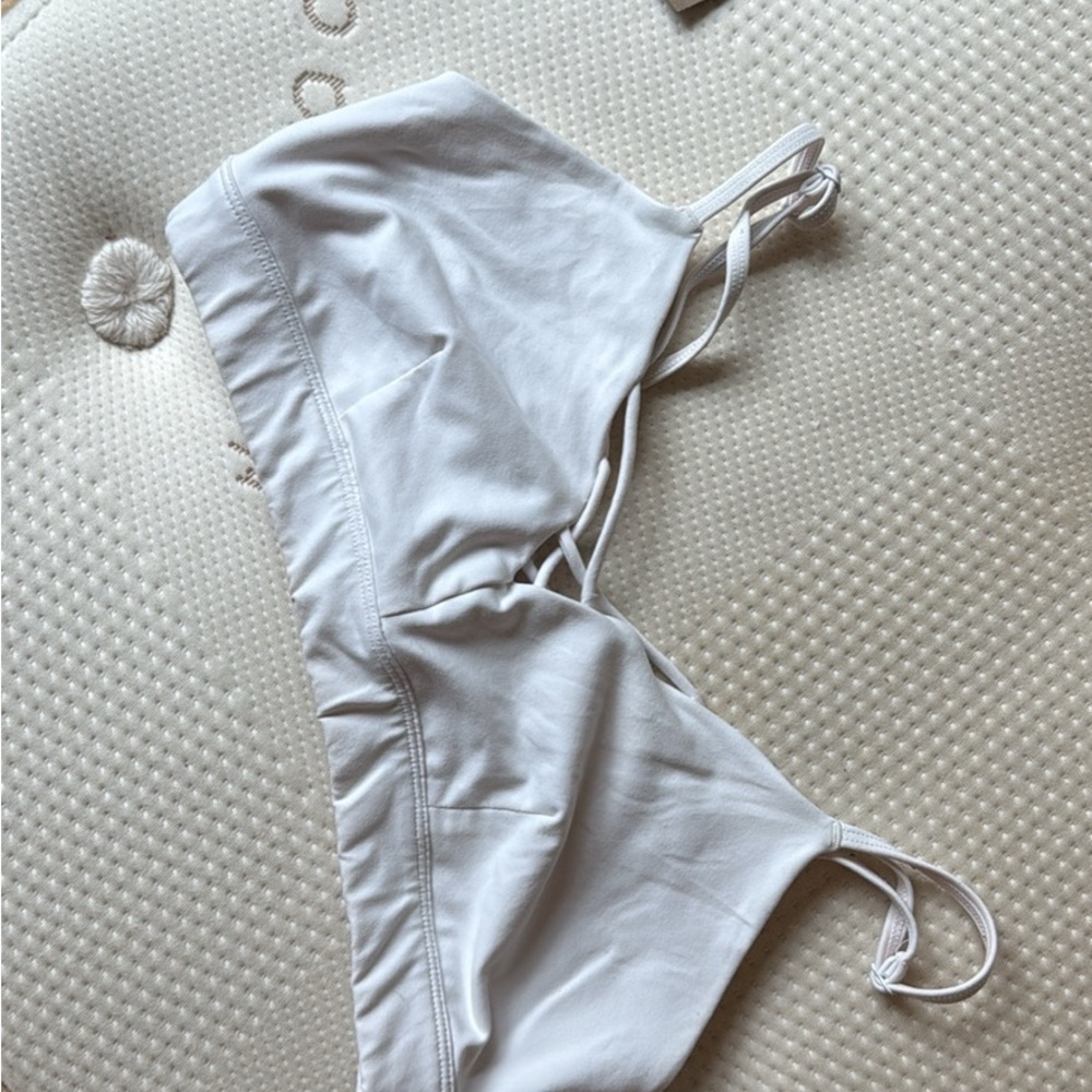 White Bralette Top